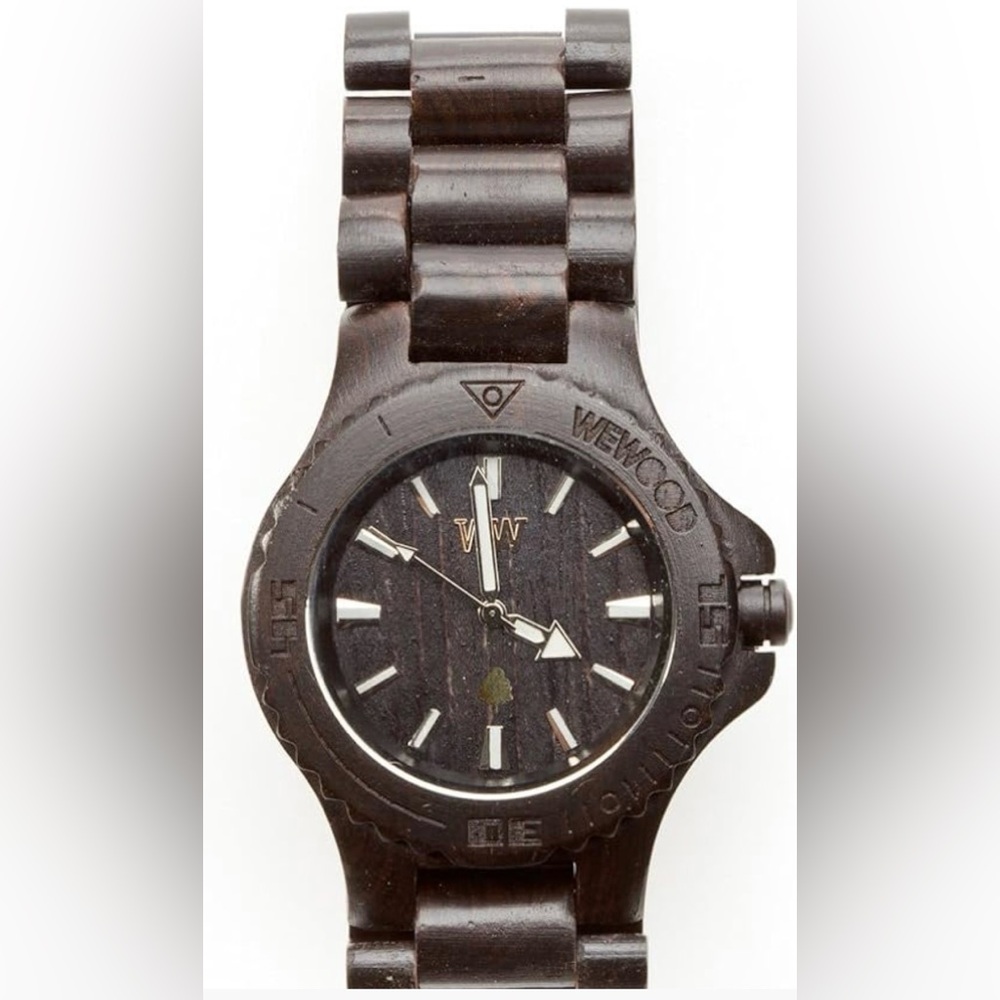 WeWood Men's Brown Wooden Watch